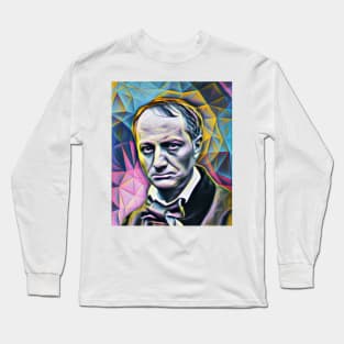 Charles Baudelaire Portrait | Charles Baudelaire Artwork 10 Long Sleeve T-Shirt